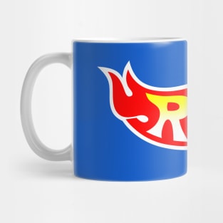 Cool Robot Mecha Toy Logo Parody Mug